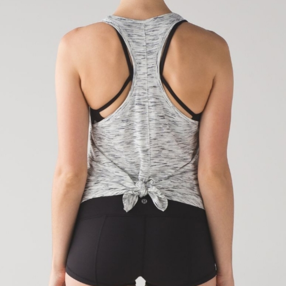 Lululemon Tiger Space Dye Tie It Up Singlet Tank